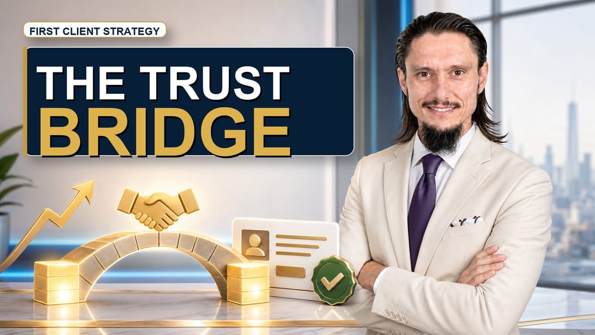 The First Client Trust Bridge: A Redacted AI Agency Case Study
